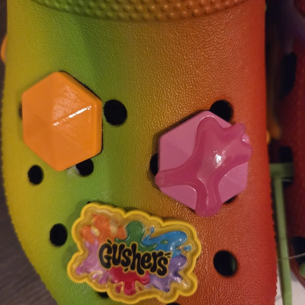 New Authentic Kids Crocs Gushers Slides Shoes  Limited Edition Youth